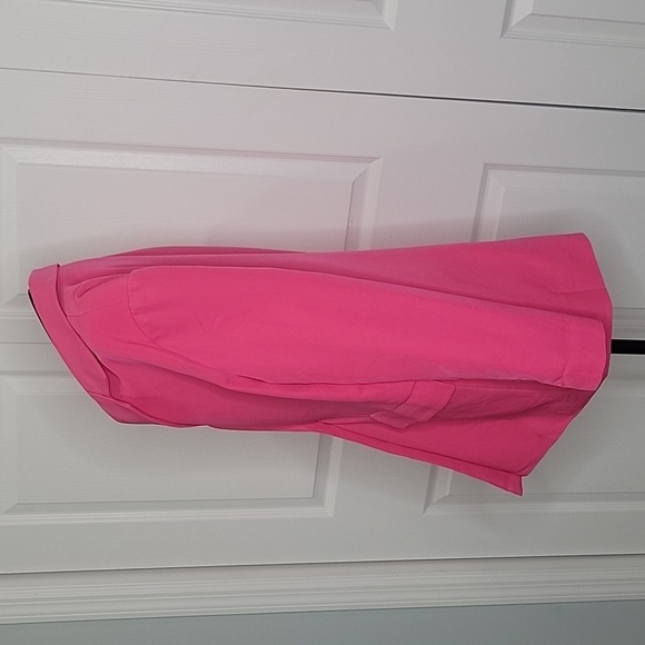 FORE Hot Pink Oversized Double Breasted Blazer Size Small - Picture 4 of 7